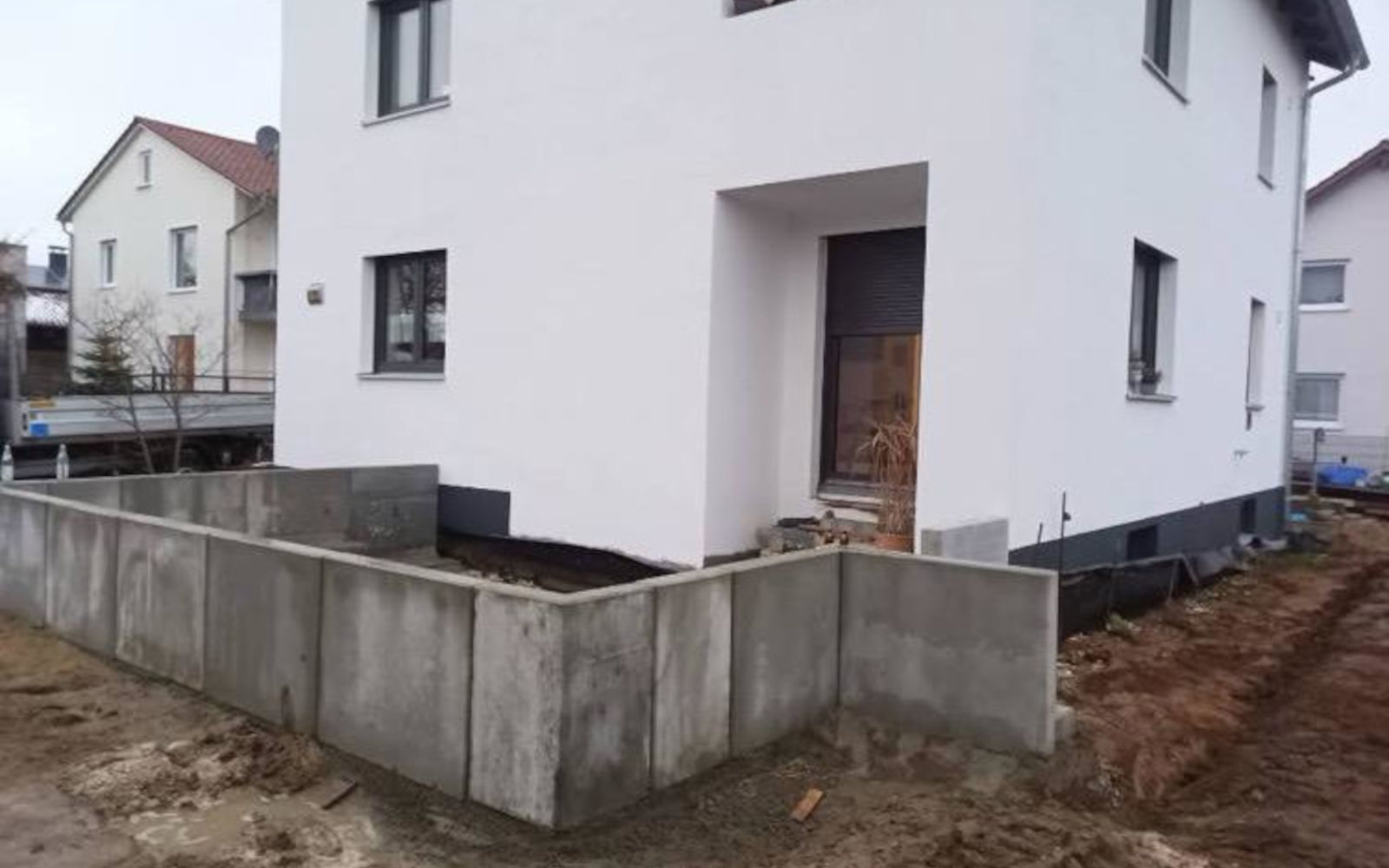 Terrasse vorher